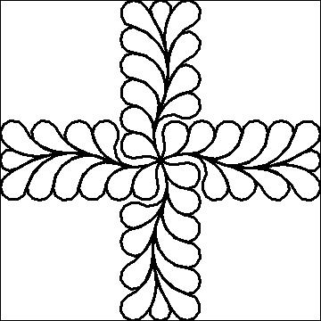 (image for) Annes feather pinwheel-L00917 - Click Image to Close